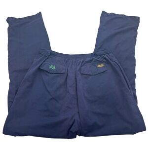 Tourney Gore-Tex Golf Pants Men XL Navy Waterproof Windproof Ankle Zip High Rise